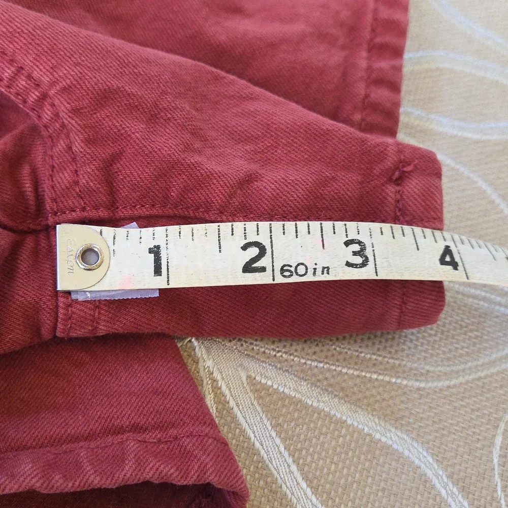 Universal Thread Brick Red Denim Shorts!